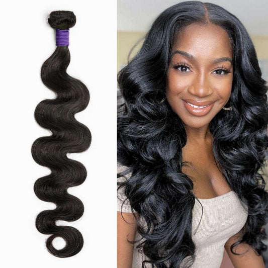 Upgraded Brazilian Hair | 1pc Body Wave 100% Virgin Brazilian Human Hair Bundle