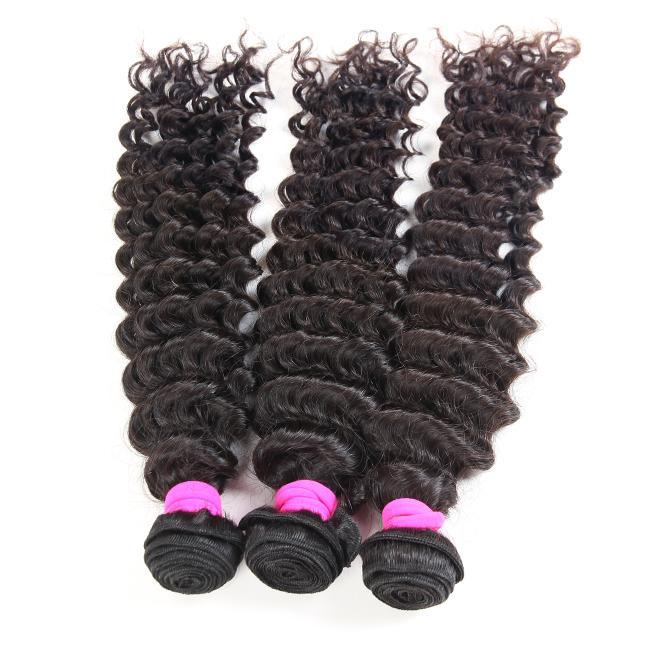 1pc Deep Wave 100% Virgin Human Hair Bundle